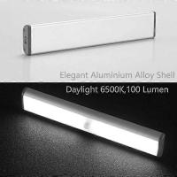 Set of 3 10 LED lights, wireless, USB rechargeable, portable white - details 2