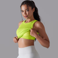 Sujetador Deportivo De 2 Niveles Para Mujer Sexy Yoga Alta Soporte Impacto Deporte Ropa Interior Correr Secado Rápido Top Deporte Gimnasio Con Almohadillas - details 57