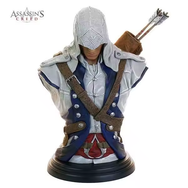 Busto Original Assassins Creed Legacy Collection Connor Kenway Nuevo y Precintado - 1