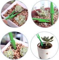 Herramienta de sembradora Herramientas de trasplante suculentas Herramientas de jardín de siembra de semillas para la multiplicación Plantación Set - Sower Planter Punch Seedling Green - details 1