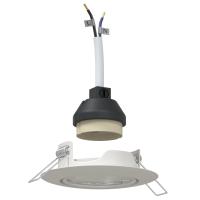 vidaXL Lámparas Conjunto de 6 Blanco Plástico 9 cm - details 1