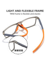 Gafas De Lectura Ultraligera TR90 Para Hombres Y Mujeres Antirreflejo De Luz Azul Espectaculares Deportivas Para Computadora 0 +1.0 a +4.0 - details 2