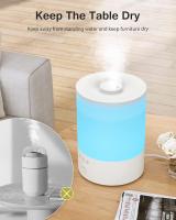 Humidificador Ultrasónico 2.5L con 3 Modos de Niebla Temporizador 2/4/8H Apagado Automático Luz LED Nocturna 30 Horas de Trabajo - details 8