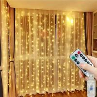 Luz De Encaje LED Para Cortina 6M 8 Modos Decoración De Año Nuevo Fiesta Navidad Boda Y Hogar Guirnalda De Farolillos Navideños - details 21