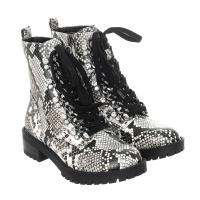 Guess-Botines punta redonda cierre a cordones FL7HIEPEL10 para Mujer
