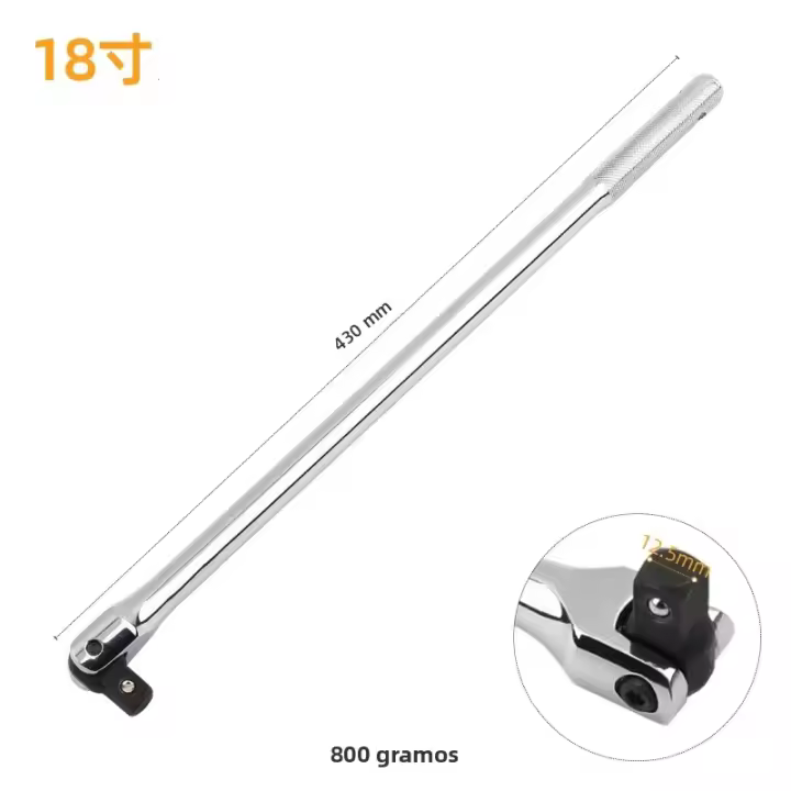 Llave De Fijación KUNLIYAOI 1/2" Con Cabeza Giratoria Y Extensión Profesional En CRV Acero Para Mayor Torque - 1