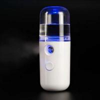 Pulverizador facial portátil, vaporizador facial mini, recargable por USB, para hidratar la piel del rostro, aerosoles y brumas blancas - details 3