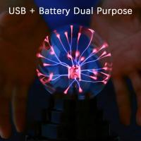 Lámpara De Plasma LED De 3 Pulgadas Luz De Ambiente Para La Pared Control Táctil Decoración Para Dormitorio Regalos Para Niños - details 7