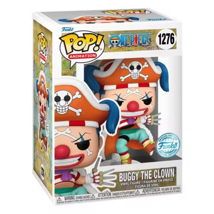 Funko Pop  Buggy el Payaso (1276)  One Piece  Exclusivo - 1