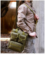 Bolsa Táctica Militar Para Hombres Con Suelo Molle Mochila Hombro Impermeable Para Camping Senderismo Escalada Caza Y Escuela - details 9