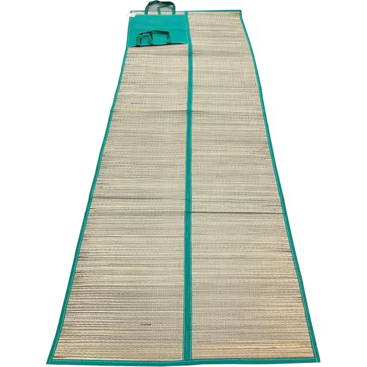 Alfombra de Playa Esterilla Playa, Manta de Picnic con asa de Transporte y Compartimento para Guardar Libro, Gafas de Sol, Crema Solar, Ideal para Playa, Piscina o Jardin 170x60cm. - 1
