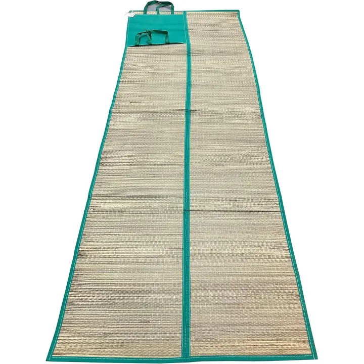 Alfombra de Playa Esterilla Playa, Manta de Picnic con asa de Transporte y Compartimento para Guardar Libro, Gafas de Sol, Crema Solar, Ideal para Playa, Piscina o Jardin 170x60cm. - 1