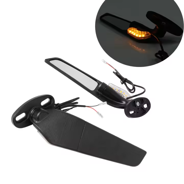 Espejo Retrovisor Ajustable Para Motocicleta YAMAHA YZF R6 R1 R25 R3 R125 R15 Accesorios De Moto Modificado Ala Del Viento - 1
