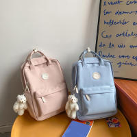 Mochila Grande Impermeable Para Mujer Con Gran Capacidad Estilo Trendy Para Estudio Y Viaje Con Bolsillo Para Portátil - details 9