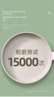 Sartén De Wok Antideslizante Para Hornear Carne Y Panqueques Cerámica No Adhiere Para Estufa De Inducción Y Gas En Casa - details 3