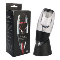 Decantador De Vino Con Filtro Y Base Aerador Profesional Para Bar Y Fiesta En Casa Dispensador Rápido Para Whisky Y Vino Tinto Material PP Ecológico - details 6
