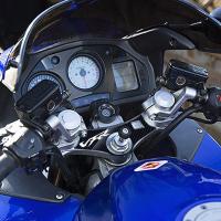 Protector De Yoke Trípode En Carbono 3D Para Honda VFR800 Hasta 2001 Adhesivo De Motocicleta De Epoxy Resina Personalizable - details 0