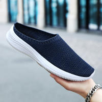 Zapatos Casuales De Malla Para Hombre Verano Transpirables Media Zapatos Comodidad Interior Exterior Parejas Moda Planos Antideslizantes Tamaño True Fit - details 20