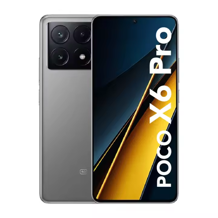 Xiaomi POCO X6 Pro 5G - Smartphone, 8GB+256GB  Pantalla Flow AMOLED 120Hz FHD+ 6.67"  MediaTek Dimensity 8300-Ultra  Cámara Triple 64MP  Batería 5000mAh  NFC - 1