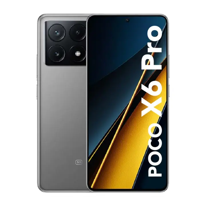 Xiaomi POCO X6 Pro 5G - Smartphone, 8GB+256GB  Pantalla Flow AMOLED 120Hz FHD+ 6.67"  MediaTek Dimensity 8300-Ultra  Cámara Triple 64MP  Batería 5000mAh  NFC - 1
