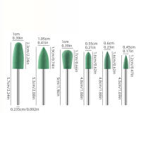 Set De 6 Piezas De Cabezas De Molienda Para Manicura En Silicona Herramientas De Lijado Y Pulido Para Uñas Combinación De Plástico - details 8
