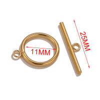 Conector De Acero Inoxidable OT Para Pulseras Y Collares DIY Cierre De Tobillera Hebilla Suministros De Joyería 5 Piezas Por Lote - details 6
