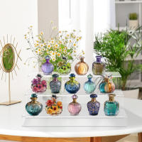 Estante De Exhibición De 3 Niveles En Acrílico Para Pasteles Figuras De Anime Joyería Perfume Riser De Display Transparente Para Decoración Moderna - details 9