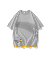 Camiseta Hombre Oversize Estampado Letras Harajuku Manga Corta Y2k Streetwear Casual Suéteres Grandes Verano Cuello Redondo Algodón - details 4
