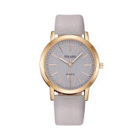 Reloj De Cuarzo Para Mujer En Cuero Moda Casual Con Movimiento De Cuarzo Material De La Correa De Cuero Y Caso De Aleación - details 8