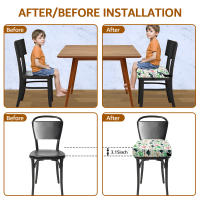 Cojín De Asiento Para Niños Regleta De Comedor Antideslizante Ajustable Con Cinturón De Seguridad Para Coche Y Cinturón De Fijación Espesado Transpirable - details 2