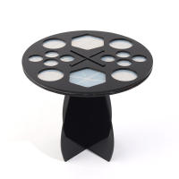 Organizador De Maquillaje RANCAI En Acrílico Con Soporte Para Pinceles De 14/26/28 Agujeros Herramienta De Secado Para Pinceles Accesorios De Cosméticos - details 14
