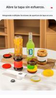 Abrepuertas Multifuncional Magnético Para Botellas Y Latas Herramienta De Cocina Práctica Accesorio De Barra Hecho De Acero Inoxidable - details 8
