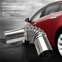 Conector De Tubo De Exhalar Elbowed 25mm Para Calentador De Diesel Webasto Con Abrazaderas Pieza De Repuesto Para Calentadores De Coche - details 3