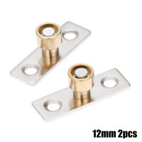 2 Pcs Locador De Puerta De Metal Y Madera Con Cabeza De Cobre Tono 8/10/12mm Diámetro 49*15mm Herramienta Para Puertas Deslizantes Y De Madera - details 8