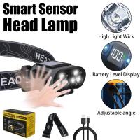 Linterna Frontal Recargable De Alta Luminosidad 6 LED Con 6 Modos Impermeable IPX4 Lámpara Frontal Brillante Para Actividades Al Aire Libre - details 18