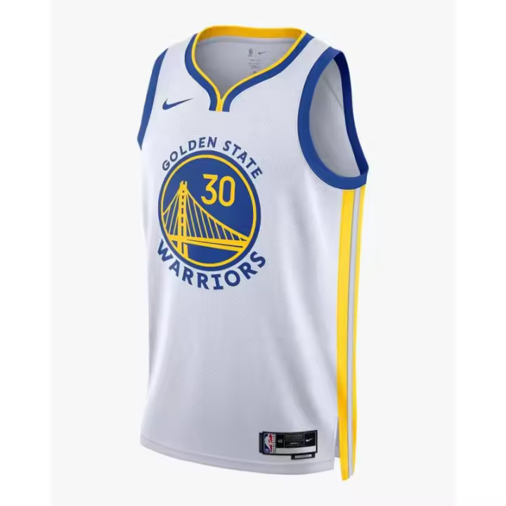 Camiseta Stephen Curry Golden State Warriors - Nike Swingman Association Edition blanca - 1