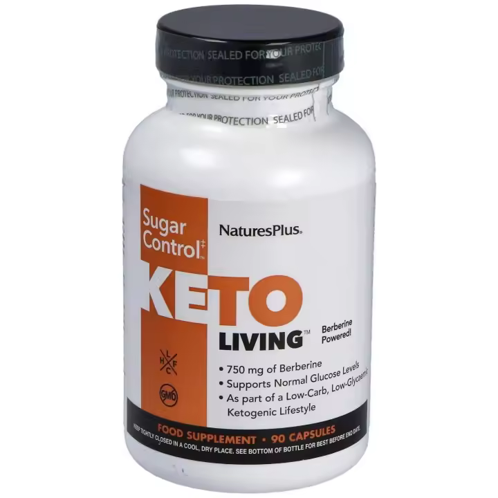 Naturesplus Keto Living Sugar Control 90Caps - 1