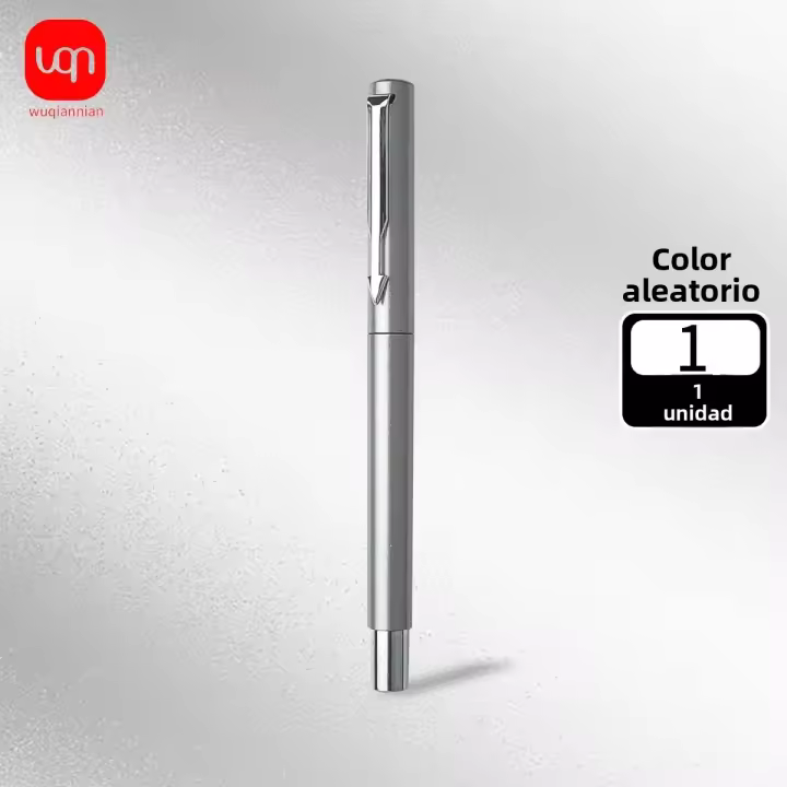 Unbo Signature Pluma Negra De Alta Gama Secado Rápido Duradero Para Escritura Personalizada Adecuada Para Escuela Y Oficina - 1