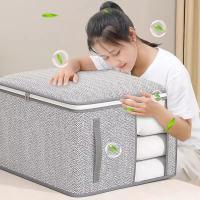 Organizador De Ropa Plegable Y Desmontable Caja De Almacenamiento Para Armario Ecológica Resistente Al Polvo Bolsa De Almacenamiento De Ropa - details 6