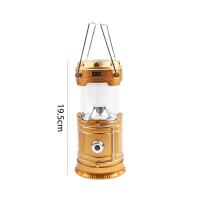 Lámpara Multifuncional Solar Portátil Para Camping Y Emergencias Luz De Trabajo Impermeable Con Luz LED Recargable - details 8