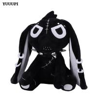 Muñeco De Peluche De Conejo Negro Para Decoración De Halloween Hex Hopper Estilo Gótico Rock Suave Y Cálido Juguetes Para Todas Las Edades - details 1