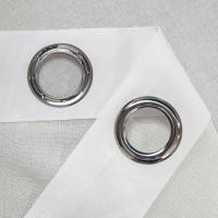 Cortinas Tullé Bordadas 2 Panel Para Sala De Estar Y Dormitorio Decoración De Hogar Translúcidas Con Bolsa Para Rodamiento Modernas Y Elegantes - details 15