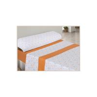 Juego de Sábana poliéster de Verano Estampado unisex acabado de gran suavidad y no hacen bolas para camas de 105cm - details 0