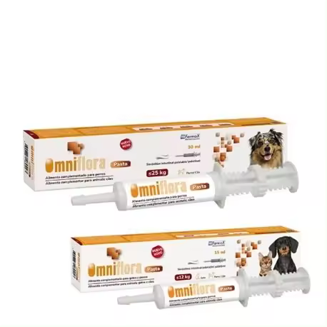 Omniflora en Pasta, Simbiótico intestinal diseñado para el abordaje inicial de la diarrea, marca Hifarmax - 1