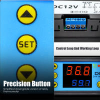 Controlador De Temperatura Digital W3231 DC12V 24V AC 110~220V Con Sensor NTC Módulo Termómetro Inteligente Para Hogar Y Jardín - details 4