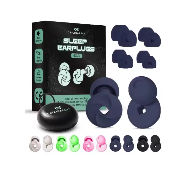 ORIGINALSAT Tapones para los oídos, tapones para los Oídos con Reducción de Ruido de 33 dB - 1
