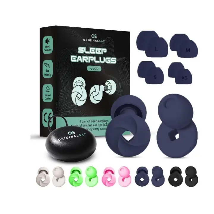 ORIGINALSAT Tapones para los oídos, tapones para los Oídos con Reducción de Ruido de 33 dB - 1
