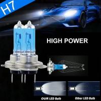 2pcs Bombilla Halógena Blanca Super Brillante Para Faros De Carro 100W 12V 55W Luz De Parqueo Alta Potencia Para Faros De Carro - details 1