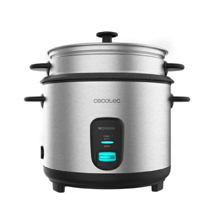 Cecotec Arrocera Ricefusion 7000 Inox. 700 W, Gran Capacidad y Cuerpo de Acero Inoxidable - 1