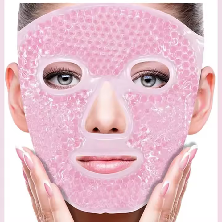 Compresor De Hielo Para Masaje Facial Completo 1pc Reutilizable Herramienta De Cuidado De La Piel Del Rostro Sin Químicos Altos - 1
